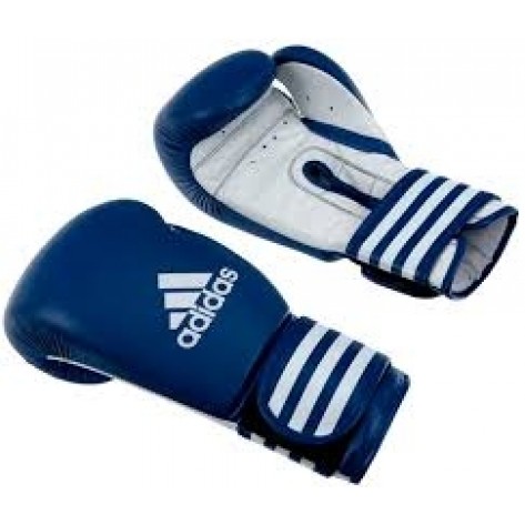 adidas Ultima Boxing Leather Blue Gloves
