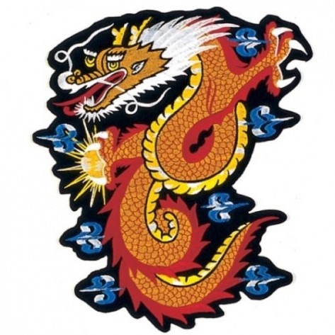 Dragon Martial Arts Patch 4.5"