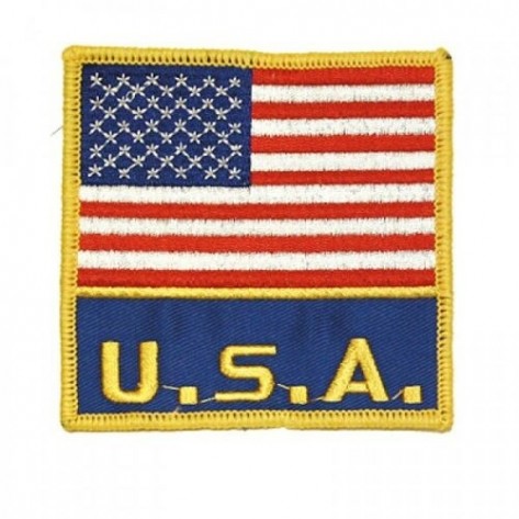 USA Flag Martial Arts All Purpose Patch 