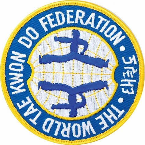 World Taekwondo Federation Martial Arts Patch 