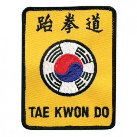 Taekwondo Korea Martial Arts Patch 
