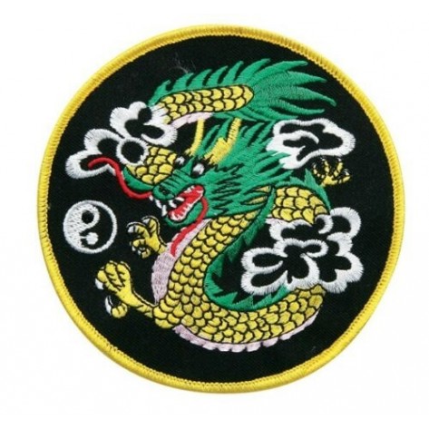 Dragon Ying Yang Martial Arts Patch 