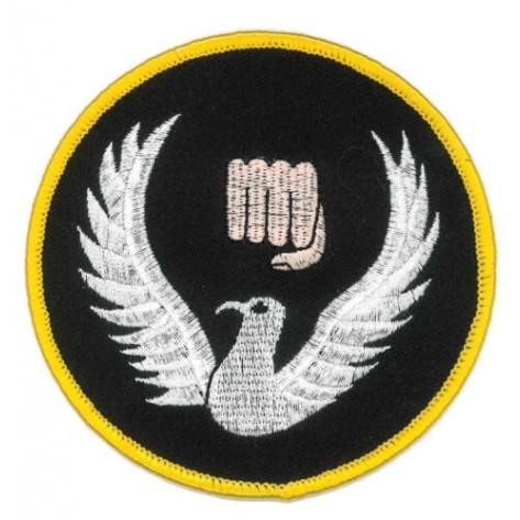 Hapkido Bird and Fist Martial Arts Patch