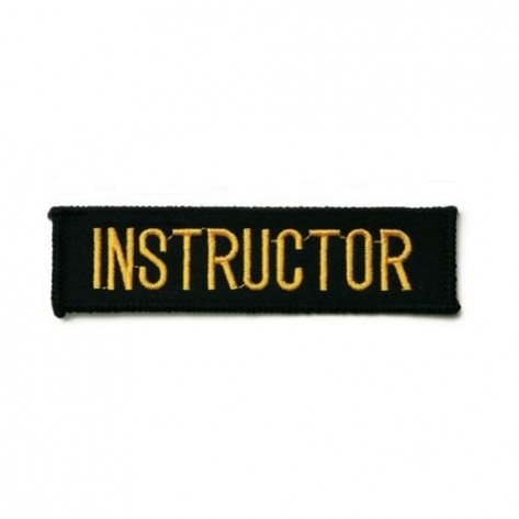 Instructor Martial Arts Patch