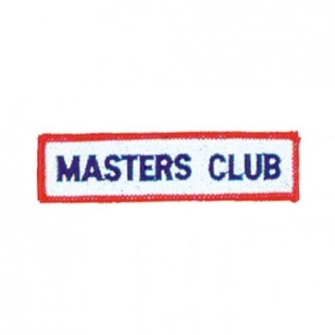 Masters Club Martial Arts Patch