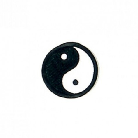 Ying Yang Small Martial Arts Patch 