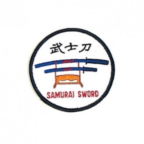 Samurai Sword Martial Arts Patch 