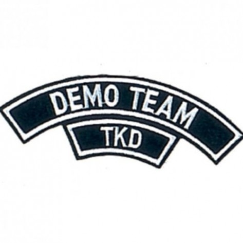 TKD Demo Team Martial Arts Patch