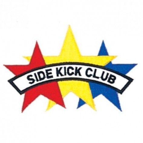 Side Kick Club Club Martial Arts Patch