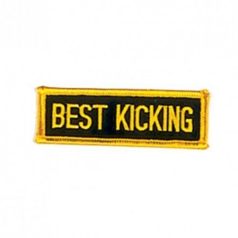 Best Kicking Martial Arts Patch