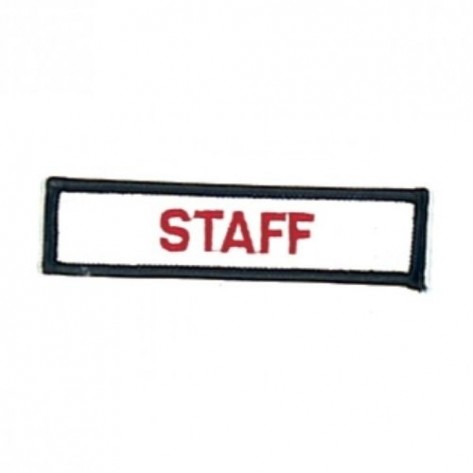 Staff Martial Arts Patch 