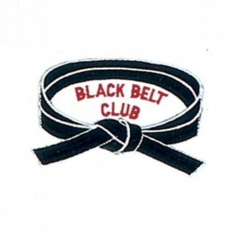 Black Belt Club Martial Arts Patch
