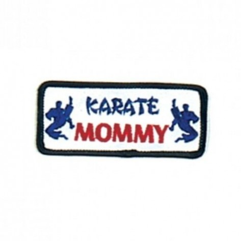 Karate Mommy Martial Arts Patch