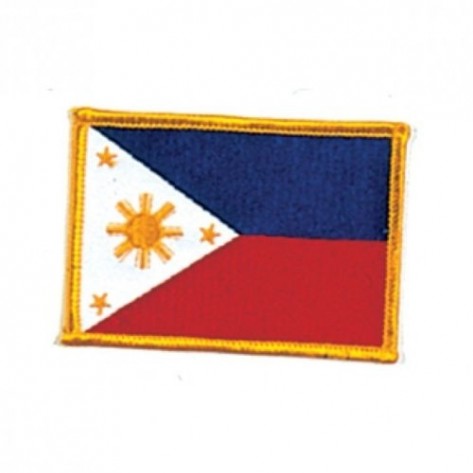 Philipine Flag Martial Arts Patch