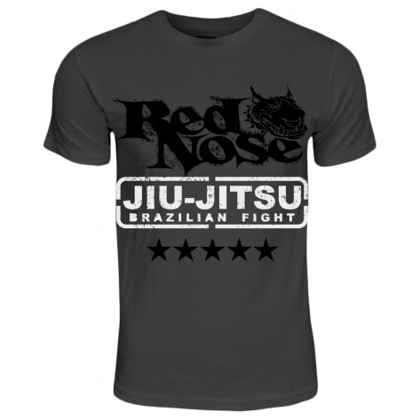 Red Nose The Jiu-Jitsu Brazilian Fight T-Shirt