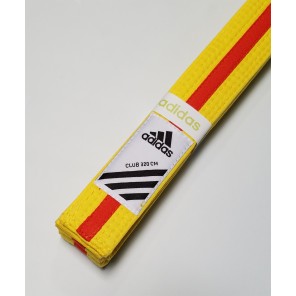 adidas Martial Arts Yellow/Orange Belt