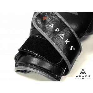 Apaks Boxing Leather Fighting Gloves