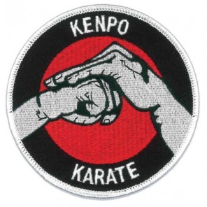 Kenpo Karate Martial Arts Patch 4"