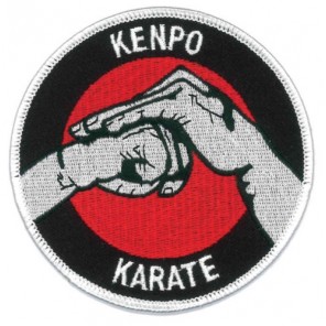 Kenpo Karate Martial Arts Patch 8"