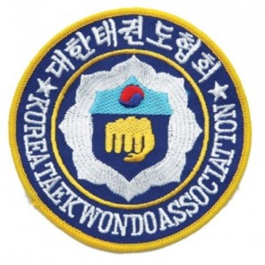Taekwondo KTA Korea TKD Association Martial Arts Patch 