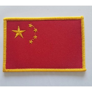 China Flag Patch 