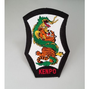 Kenpo Tiger Dragon Martial Arts Patch