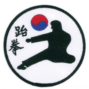 TKD Taekwondo Martial Arts Patch 