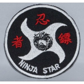 Ninja Star Martial Arts Patch