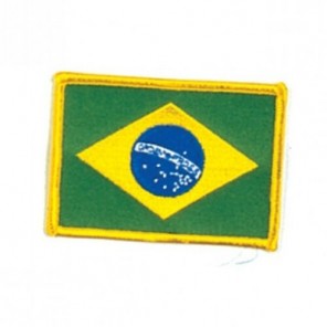 Brazilian Flag Martial Arts Patch 