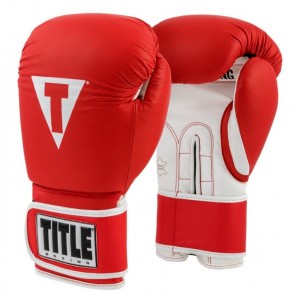 TITLE Pro Style Leather Training Gloves 3.0