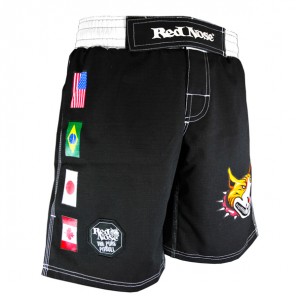 Red Nose The Pitbull Grappling Shorts