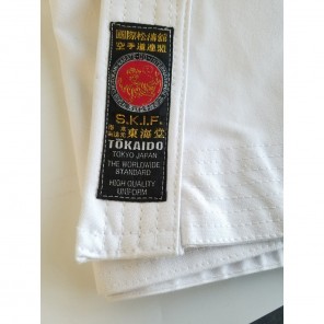 Tokaido Karate SKIF Kata Gi, 14 oz, Japanese Cut - Kata Master Gold Uniform