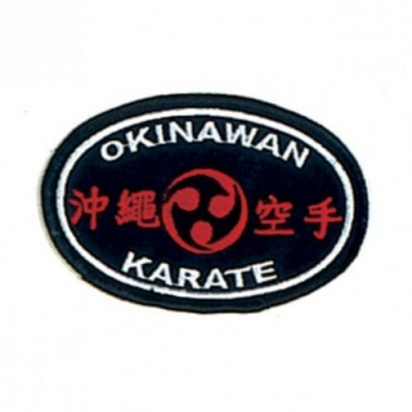 Okinawa Karate Martial Arts Patch 4" P1580 