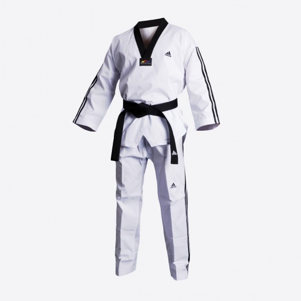 TAEKWOND UNIFORMS OSPREY INTL A BORN FIGHTER 3 PC SET V-NECK EHTF  WTF APPROVED 