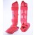 adidas WKF Approved Shin and Foot Protector - Red